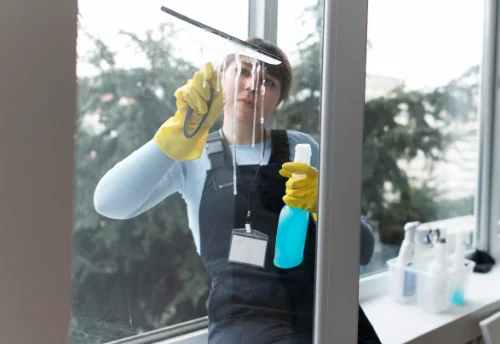 Nettoyage de vitres intérieures et extérieures à la Petite-Raon